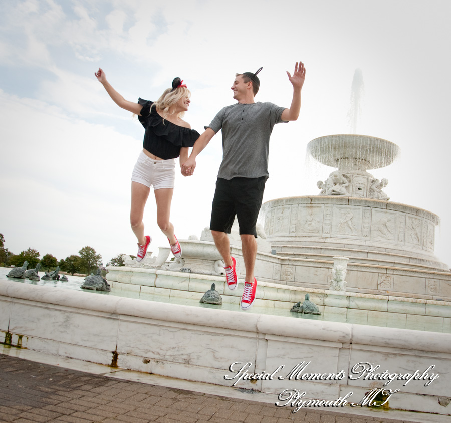 engagement Belle Isle Detroit MI photograph