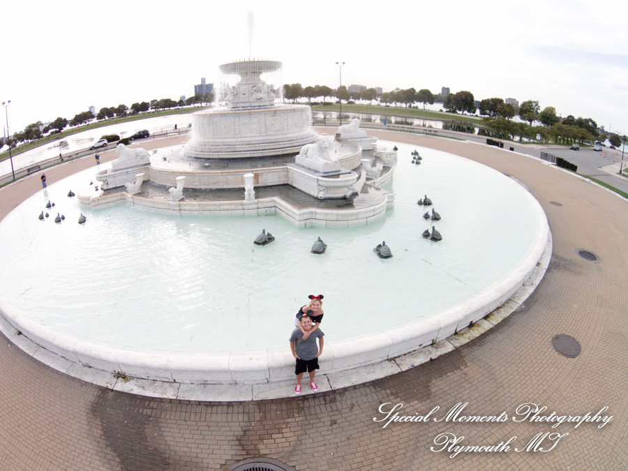 Belle Isle Detroit MI wedding photograph