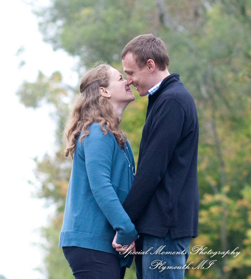 Eliason Nature Reserve Portage MI Engagement photograph
