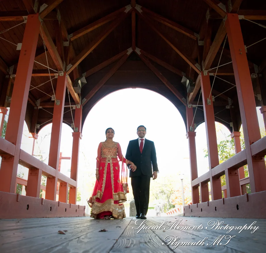 Ford Field Park Dearborn MI Hindu wedding photograph