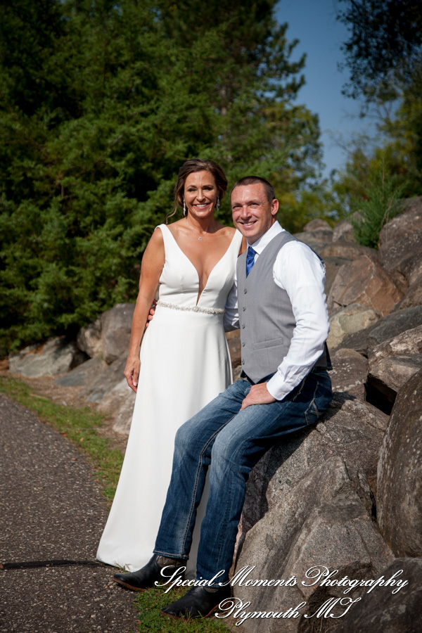 Tina & Mark at Cafe Cortina Farmington Hills MI wedding photography