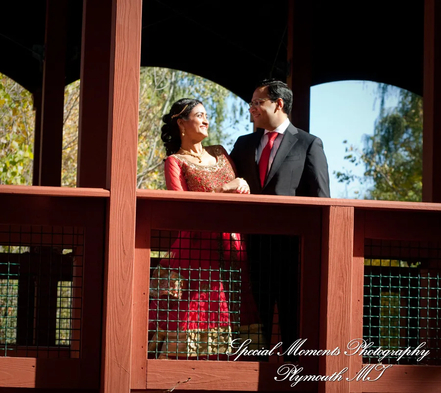 Ford Field Park Dearborn MI Hindu wedding photograph