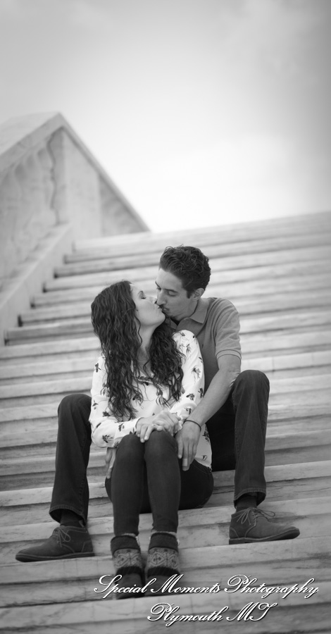 Madeleine & Stepanos at DIA Detroit MI engagement photography