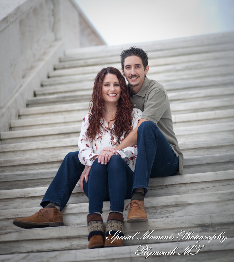 Madeleine & Stepanos at DIA Detroit MI engagement photography