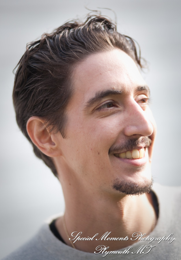 Madeleine & Stepanos at DIA Detroit MI engagement photography