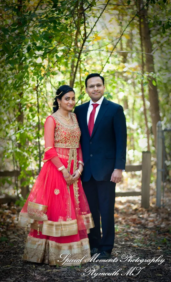 Ford Field Park Dearborn MI Hindu wedding photograph