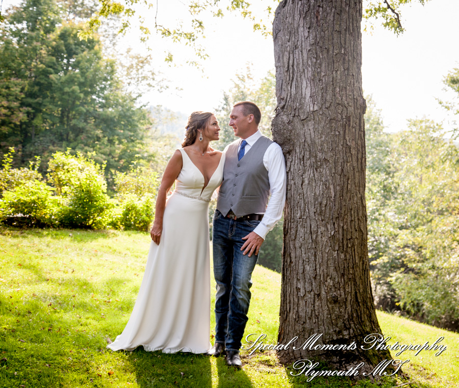 Tina & Mark at Cafe Cortina Farmington Hills MI wedding photography
