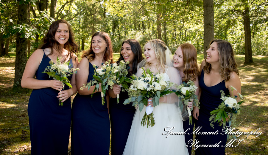 Shelby & Seth at Chelsea Depot Train Station Chelsea MI wedding photography