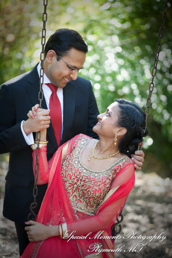 Ford Field Park Dearborn MI Hindu wedding photograph