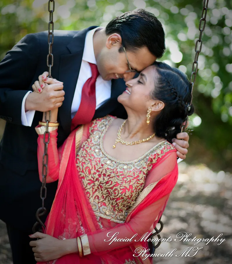 Ford Field Park Dearborn MI Hindu wedding photograph