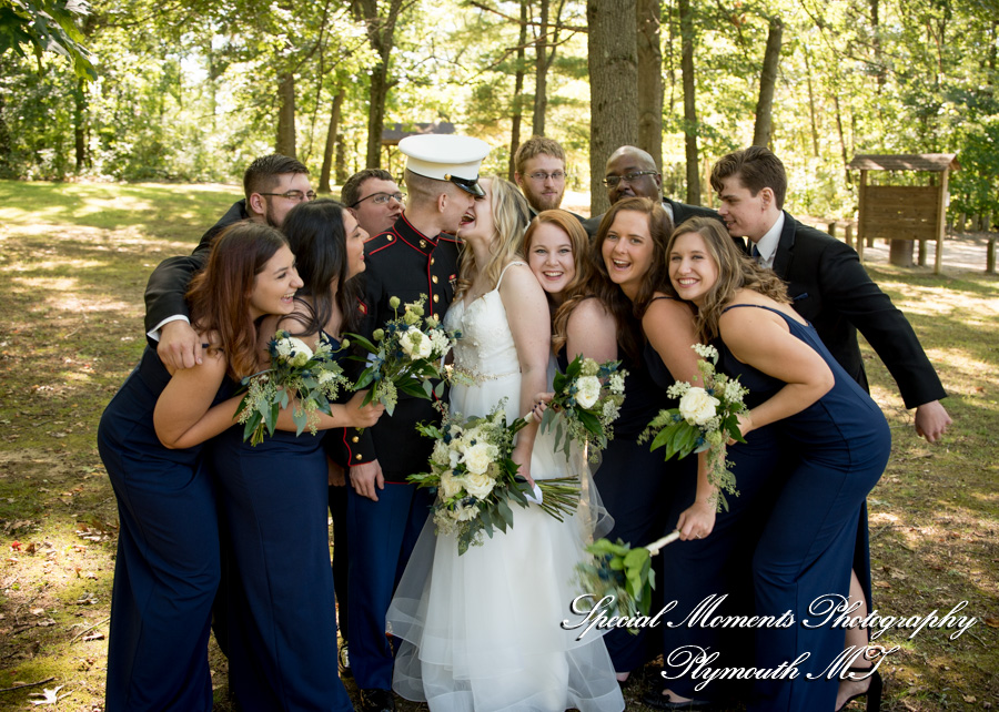 Chelsea Depot Train Station Chelsea MI wedding photograph