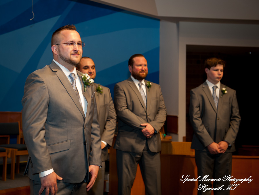 Katie & Dave at First United Methodist Brighton MI wedding photography