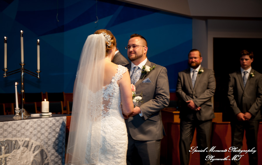 Katie & Dave at First United Methodist Brighton MI wedding photography