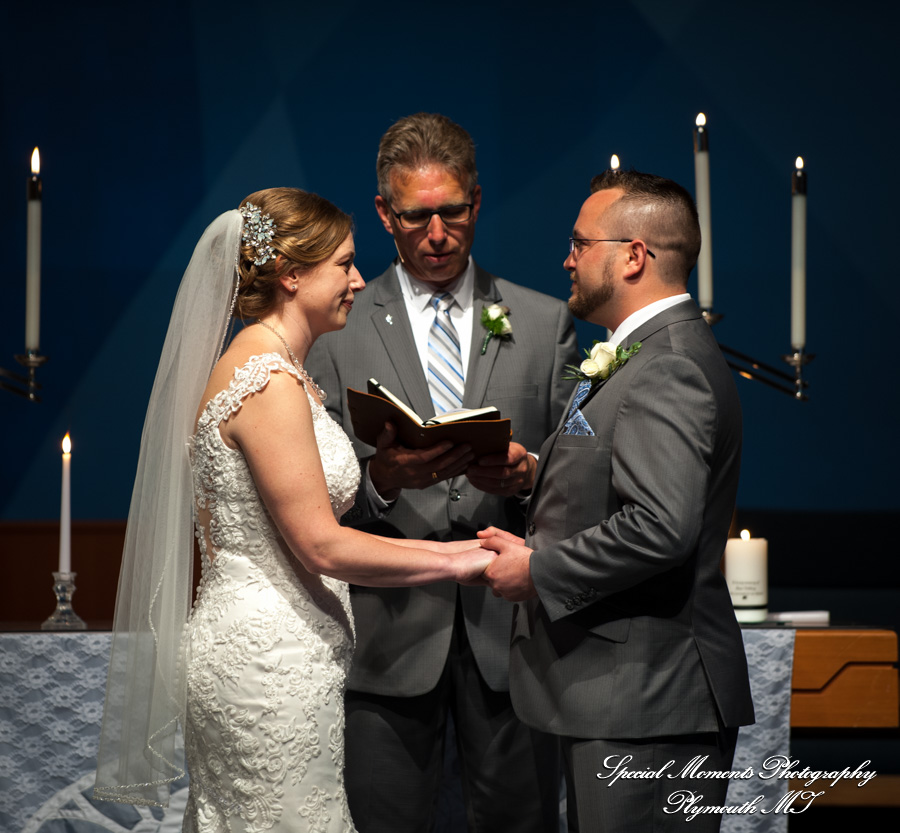 Katie & Dave at First United Methodist Brighton MI wedding photography