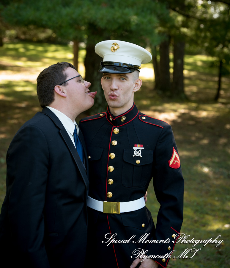 Shelby & Seth at Chelsea Depot Train Station Chelsea MI wedding photography