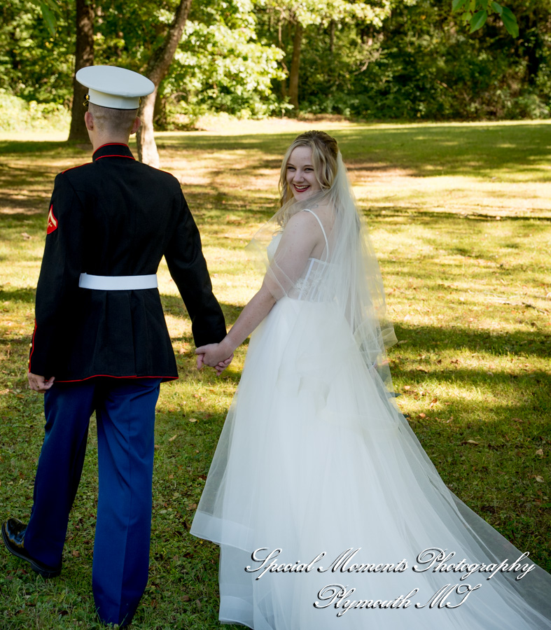 Chelsea Depot Train Station Chelsea MI wedding photograph