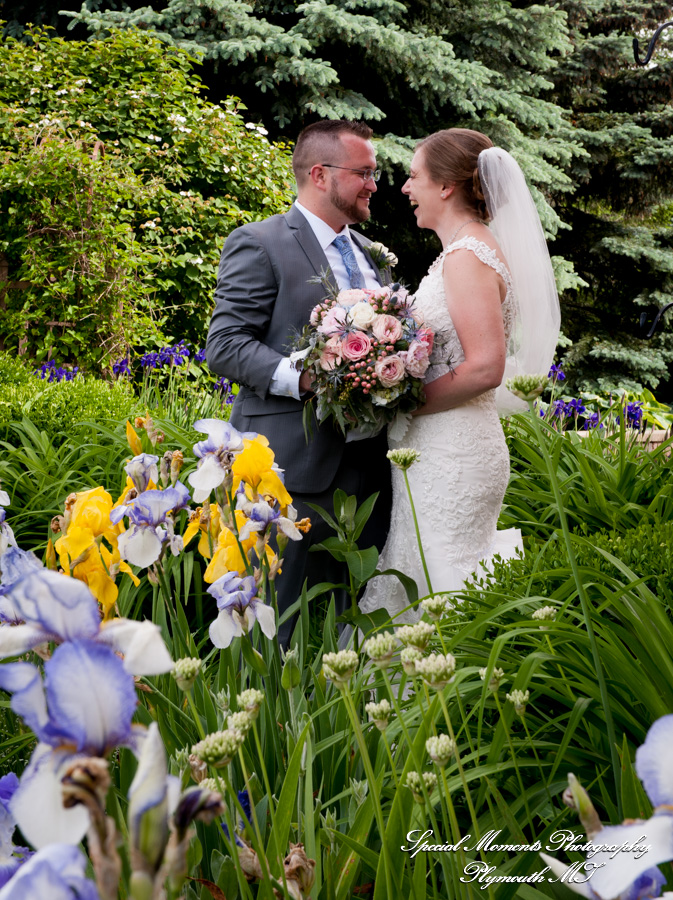Katie & Dave at First United Methodist Brighton MI wedding photography