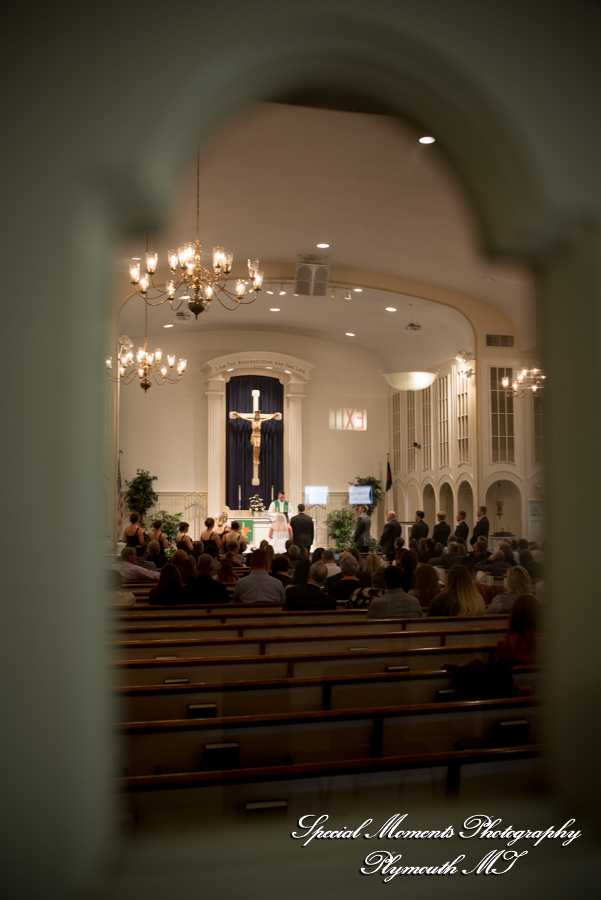 Courtnie & Michael at St. Paul Lutheran Trenton MI wedding photography