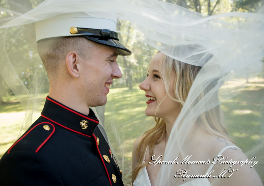 Chelsea Depot Train Station Chelsea MI wedding photograph