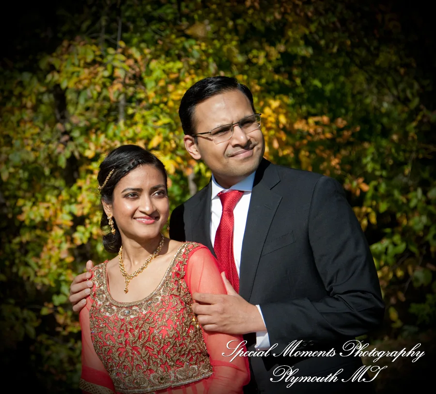 Ford Field Park Dearborn MI Hindu wedding photograph