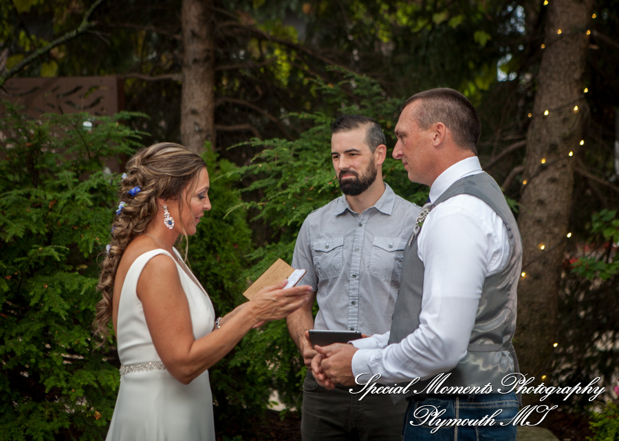 Tina & Mark at Cafe Cortina Farmington Hills MI wedding photography