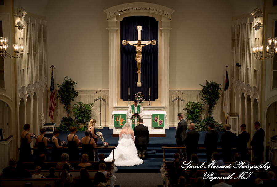 Courtnie & Michael at St. Paul Lutheran Trenton MI wedding photography