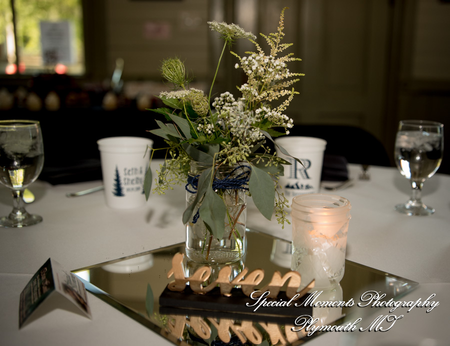 Chelsea Depot Train Station Chelsea MI wedding photograph