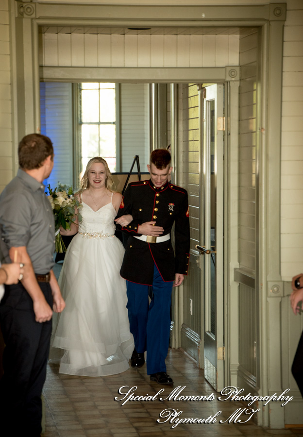 Chelsea Depot Train Station Chelsea MI wedding photograph