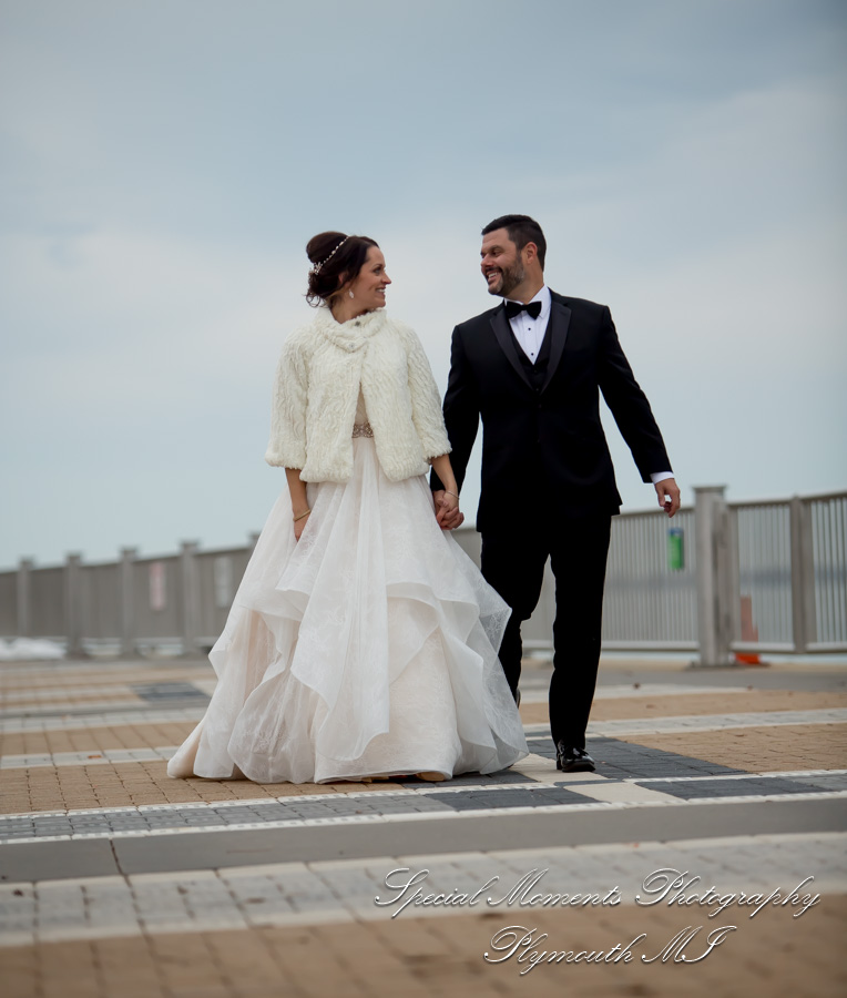 Rattlesnake Club Detroit MI wedding photograph