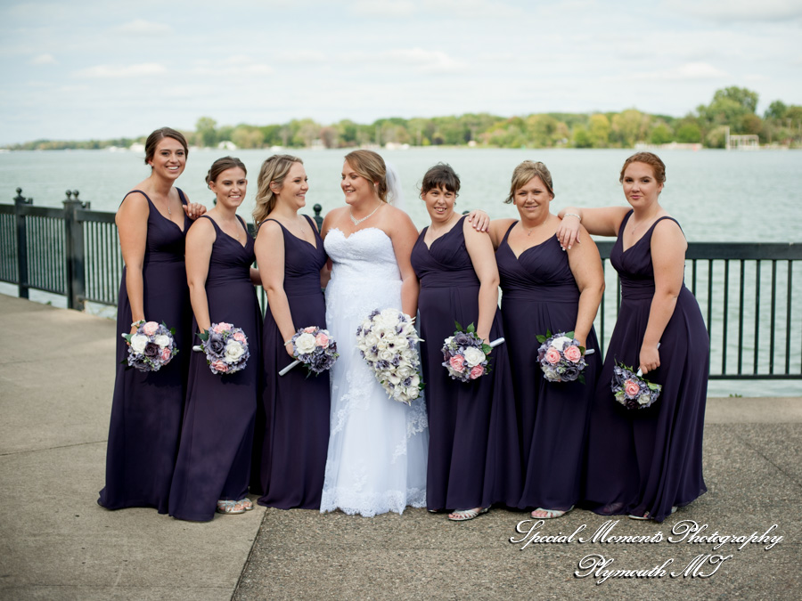 Courtnie & Michael at Arnaldo's Banquet Center Riverview MI wedding photography