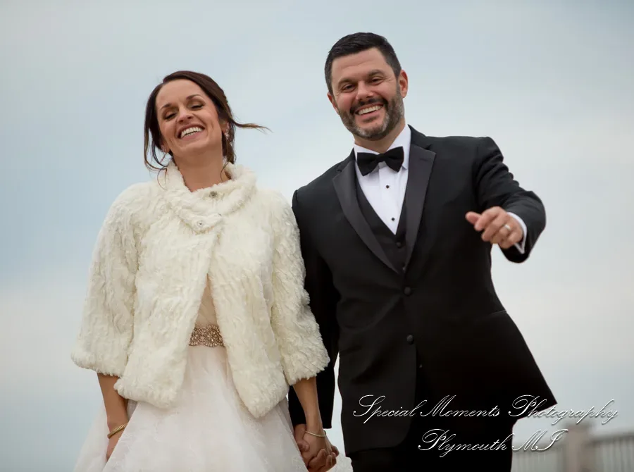 Rattlesnake Club Detroit MI wedding photograph