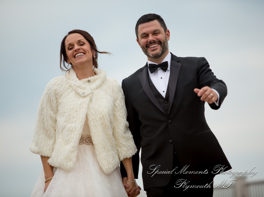 Rattlesnake Club Detroit MI wedding photograph