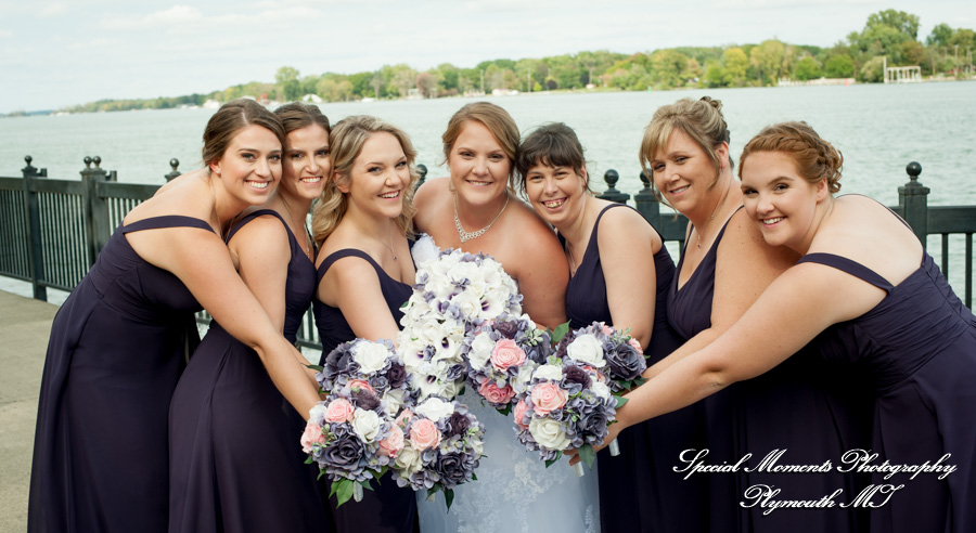 Courtnie & Michael at Arnaldo's Banquet Center Riverview MI wedding photography