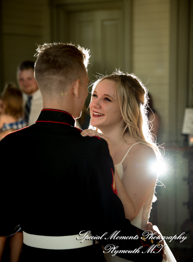 Chelsea Depot Train Station Chelsea MI wedding photograph