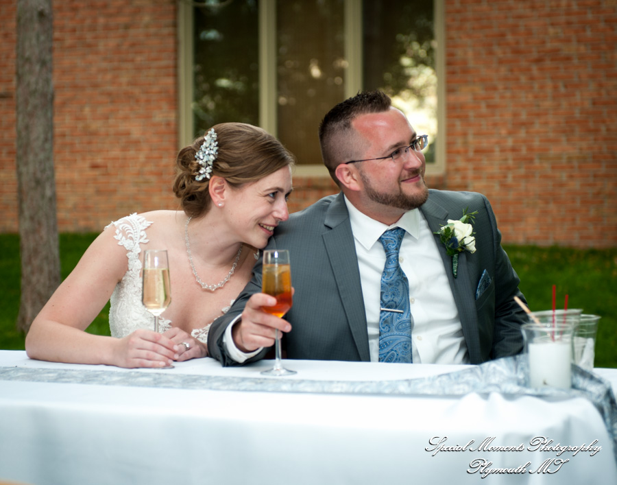 Katie & Dave at First United Methodist Brighton MI wedding photography