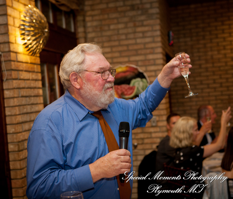 Tina & Mark at Cafe Cortina Farmington Hills MI wedding photography