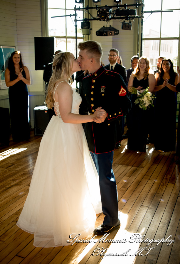 Chelsea Depot Train Station Chelsea MI wedding photograph