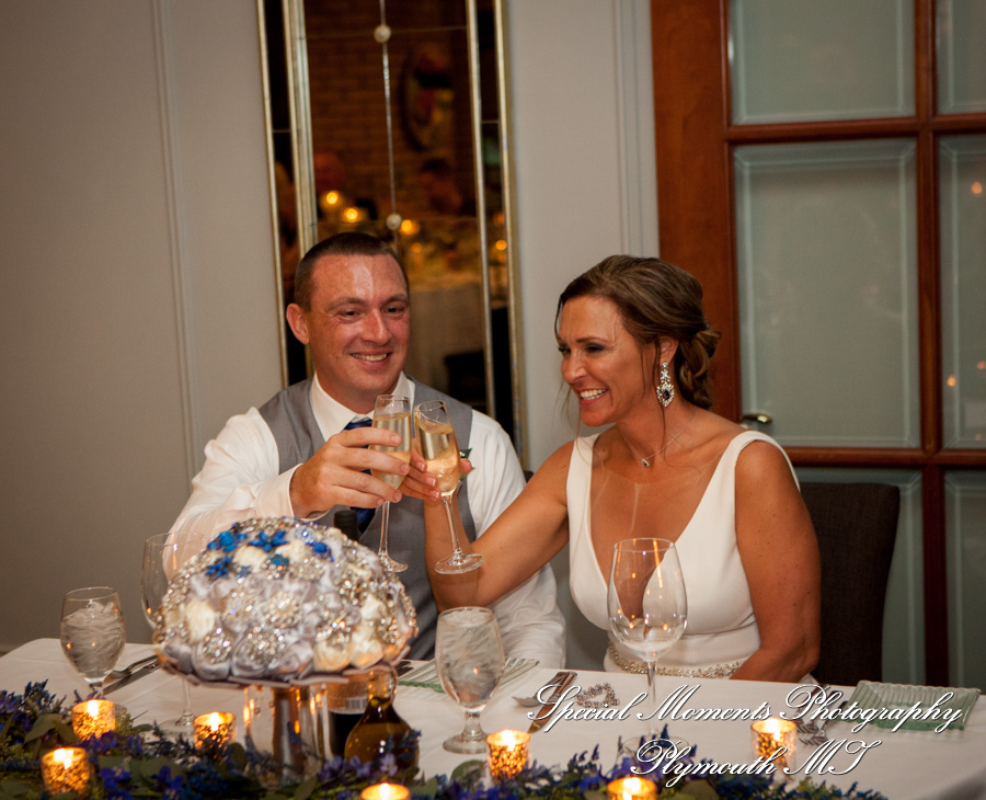 Tina & Mark at Cafe Cortina Farmington Hills MI wedding photography