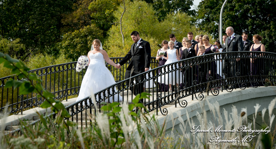 Courtnie & Michael at Arnaldo's Banquet Center Riverview MI wedding photography