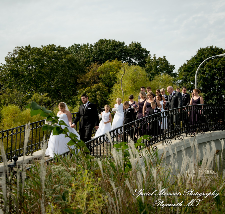 Courtnie & Michael at Arnaldo's Banquet Center Riverview MI wedding photography