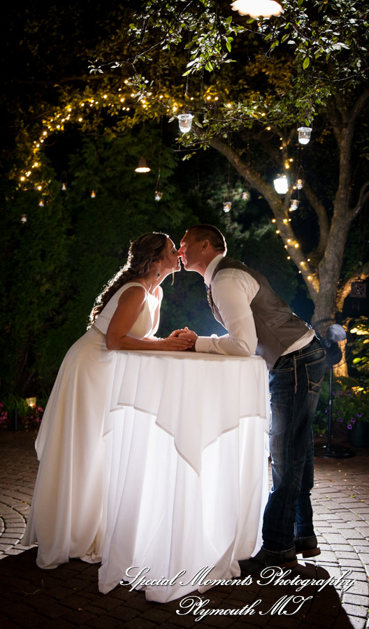 Tina & Mark at Cafe Cortina Farmington Hills MI wedding photography