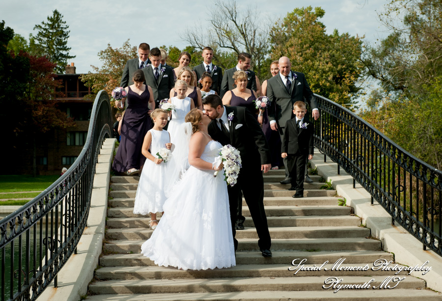Courtnie & Michael at Arnaldo's Banquet Center Riverview MI wedding photography