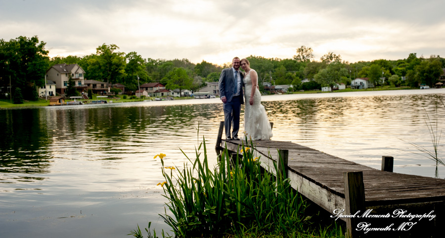 Katie & Dave at First United Methodist Brighton MI wedding photography