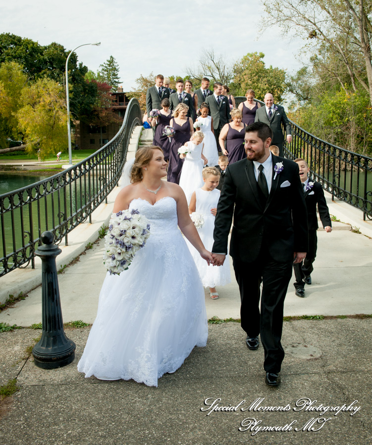Courtnie & Michael at Arnaldo's Banquet Center Riverview MI wedding photography