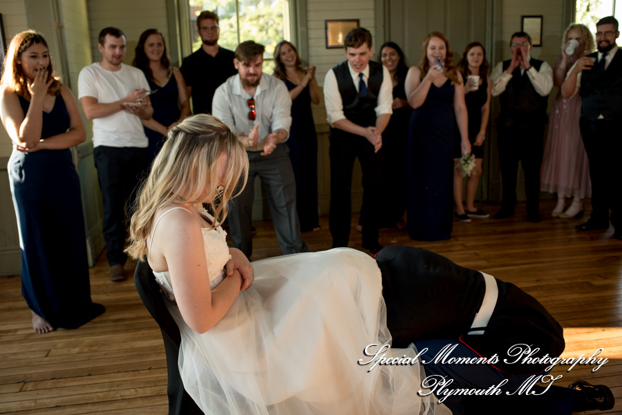 Chelsea Depot Train Station Chelsea MI wedding photograph