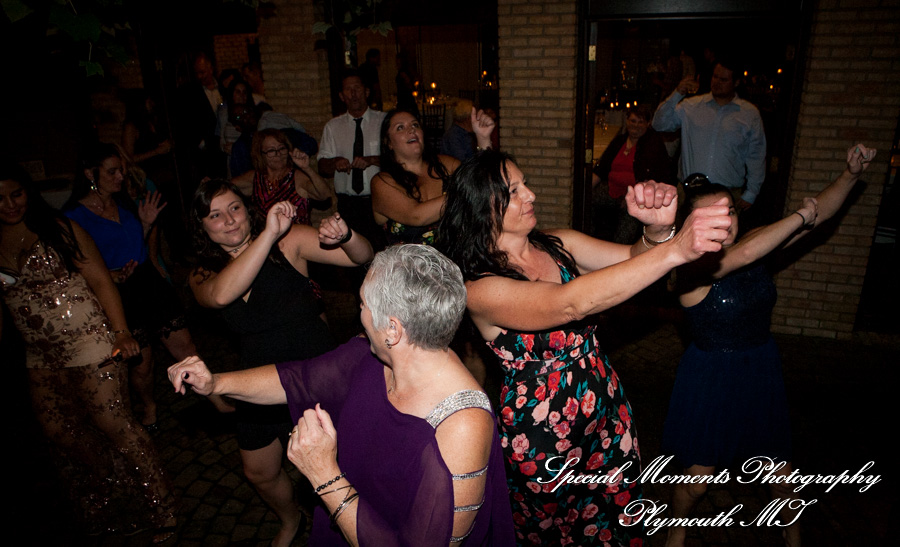 Tina & Mark at Cafe Cortina Farmington Hills MI wedding photography
