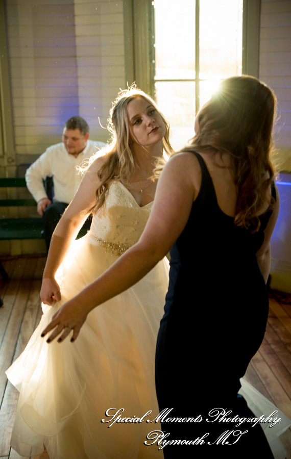 Shelby & Seth at Chelsea Depot Train Station Chelsea MI wedding photography
