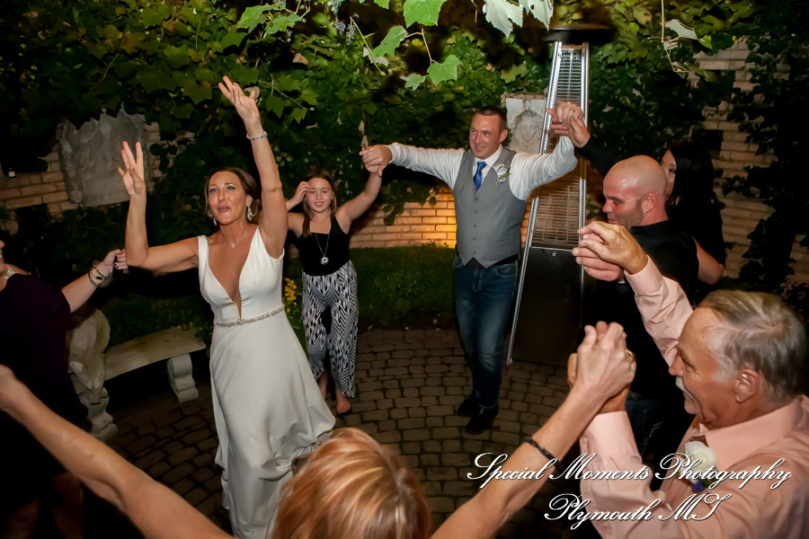 Tina & Mark at Cafe Cortina Farmington Hills MI wedding photography