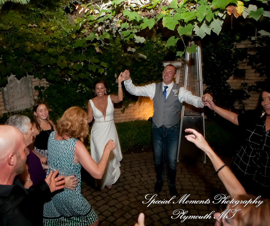 Tina & Mark at Cafe Cortina Farmington Hills MI wedding photography