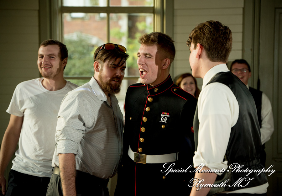 Chelsea Depot Train Station Chelsea MI wedding photograph